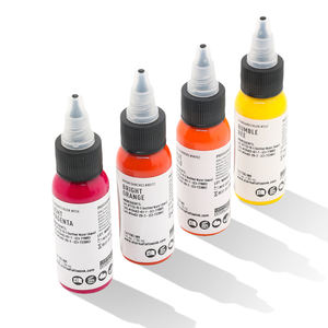 Органические чернила для тату оптом, набор для временного аэрографического боди-арта, цвет Triple Black, 30 мл, для машинок для татуировок - Product Image 2