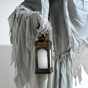 Thực Tế Ma Điện Mô Hình Bộ Xương Sọ Hoạt Hình Trong Nhà Kim Loại Đạo Cụ Cho Halloween Cho Trung Tâm Mua Sắm Phiêu Lưu Công Viên - Product Image 5