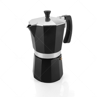 Cafetière à expresso multi-capacités Tenrey, cafetière Moka en aluminium, cafetière Moka pour cuisinière, cafetière italienne