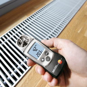 Anemómetro de Vaneas Testo 410-2 con Medición de Humedad y Temperatura, Personalizable OEM/ODM, para Pruebas de Flujo de Aire - Product Image 5