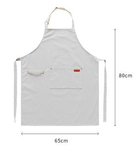 <span class=keywords><strong>Delantal</strong></span> de Lona Francesa de Algodón con Logotipo Personalizado para Cocina, Hogar, Chef, Camareros, Artistas, Barista, Tienda, Bar, Restaurante y Trabajo - Product Image 2