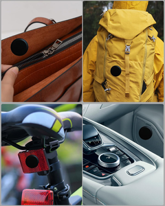 TITUO IP68 custodia impermeabile PC con adesivo potente supporto adesivo per Airtag Bike Finder confezionato <span class=keywords><strong>in</strong></span> OPP Bag - Product Image 5