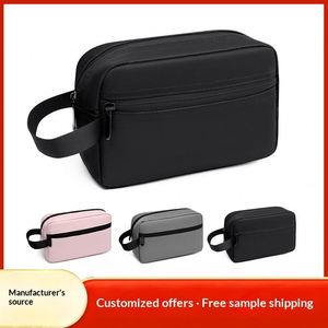 Custom Logo Large-Capacity <b>Men</b> Toiletry <b>Bag</b> <b>for</b> Business Trips and Travel Simple Skin Care Product and Sundries Storage <b>Bag</b> - Product Image 3