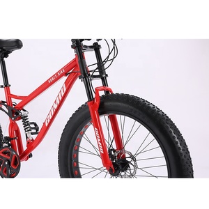 Bicicleta de Llantas Anchas Fatbike al Por Mayor Personalizable Bicicleta de Montaña de Suspensión Completa para Nieve Bicicletas Playeras <span class=keywords><strong>Cruiser</strong></span> - Product Image 4