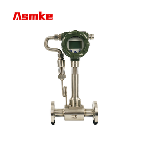 6インチステンレス鋼RS485 Modbusガス質量ボルテックスフローメーターLCDディスプレイ対策液体高温蒸気空気流量 - Product Image 6