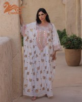 Uni Cutomization Eid Robe de soirée brodée musulmane pour femmes Jalabiya Abaya Ramadan Robes longues Abayas femmes Kimono Robe Caftan
