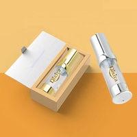Nouvelle conception de pots à crème sans air de 15 ml, 30 ml, 50 ml, pots à pompe sans air en plastique de haute qualité