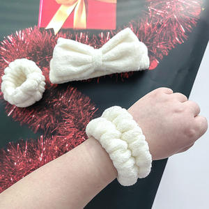 थोक महिलाओं को धोने का फेस स्पा हेडबैंड लोचदार मेकअप सॉफ्ट प्लग हेयरबैंड रंगीन बाल बैंड - Product Image 6