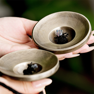 Campana Tibetana Antica in Bronzo Success, Medaglia in Ottone Fuso per <span class=keywords><strong>Meditazione</strong></span> - Product Image 4