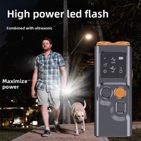 Repelente de perros ultrasónico recargable JZ, dispositivo de entrenamiento de mascotas con control remoto y luz LED, cazador de perros con logotipo personalizado OEM