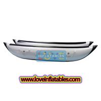 Suministro de Fábrica, Precio al por Mayor, Catamarán Inflable de PVC Personalizado, Cataraft Inflable, Cataraft de Pesca, Bote de Rafting