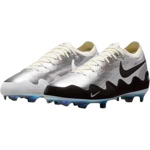 Zapatillas <span class=keywords><strong>de</strong></span> fútbol <span class=keywords><strong>Nike</strong></span> Mercurial Vapor 16 Pro Low Top para niños, color plateado y negro, parte superior sintética, suela <span class=keywords><strong>de</strong></span> goma, entresuela <span class=keywords><strong>de</strong></span> EVA - Product Image 1