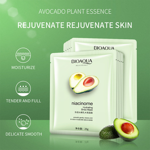 BIOAQUA étiquette fournisseur extrait d'avocat hydratant améliorer la <span class=keywords><strong>peau</strong></span> sèche masque facial <span class=keywords><strong>feuille</strong></span> - Product Image 3