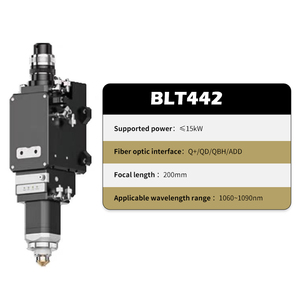 Tête de découpe laser à mise au point automatique HXLASER BLT442 pour découpeuse Bochu 15k 2D, tête de découpe laser Boci BLT442, tête de découpe haute puissance 15KW - Product Image 3