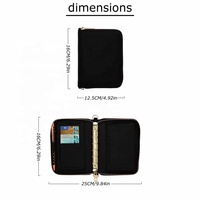 Organiseur de budget en cuir Saffiano A7 de petite taille, 17 couleurs, avec embossage doré, best-seller Yihe, pour argent/espèces/billets, classement de feuilles volantes
