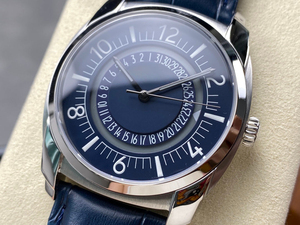 Reloj Deportivo de Alta Gama para Hombre, Moderno y Popular, con Caja de Acero Inoxidable Multifunción y Correa de Cuero Genuino - Product Image 3