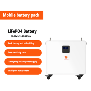 แบตเตอรี่ LiFePO4 51.2V ระบบผลิตไฟฟ้าพลังงานแสงอาทิตย์ ระบบกักเก็บพลังงานแสงอาทิตย์แบบติดตั้งบนชั้นวาง - Product Image 2
