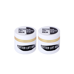 Baume de levage de cils et sourcils OEM, stratification au beurre, 30g, colle Perm, baume crémeux, parfum de noix de coco riche, fabriqué en corée - Product Image 1