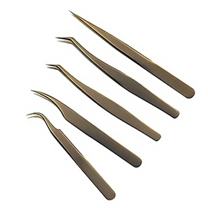 Pinzas de Precisión ASAP de Acero Inoxidable Color Oro Rosa de 10 mm para Extensiones de Pestañas, para Artistas Profesionales de Pestañas, Calidad Premium - Product Image 6