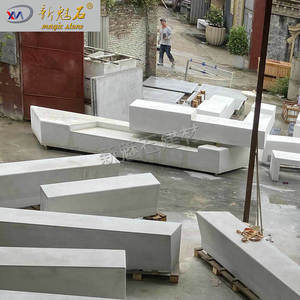 ม้านั่งคอนกรีต Magic Stone Grc รุ่น Xms-Pj สำหรับใช้งานกลางแจ้ง สวนสาธารณะ โรงเรียน - Product Image 3