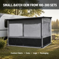 Panneaux latéraux personnalisés pour auvent de caravane, panneau de protection pour auvent de camping-car, fournisseur OEM