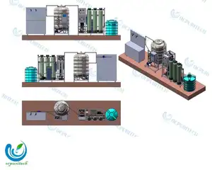 Reverse Osmosis Water Purification System and Manual Filling Machine Bottle Water Treatment Solution
