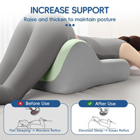 Coussin de soutien ergonomique en mousse à mémoire de forme à récupération lente pour couples