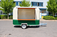 Nouveau camion de café mobile, remorque à hot-dogs, équipement de cuisine, remorque alimentaire pour collations, glaces et restauration rapide
