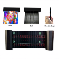 Pantalla LED Flexible P1.25 GOB Enrollable para Salas de Exhibición de Lujo, Estudios de Transmisión