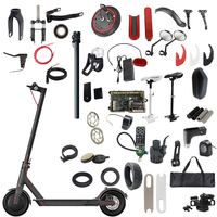 Accessoires pour trottinette électrique : Batterie lithium 36V 350W, Chargeur de pneu, Contrôleur de tableau de bord, Moteur moyeu, Fourche, Accélérateur