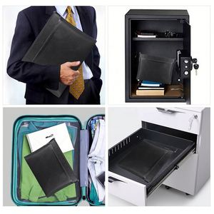 Sacs à fermeture éclair personnalisés de qualité supérieure pour l'école et le bureau, résistants au feu et à l'eau, pour documents, cartes et argent liquide - Product Image 5