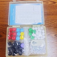 Modèle de molécule organique XR TW-1 (type de base) - Modèle de structure moléculaire (125 pièces) certifié CE/CPC, non électrique, sans dimension précise
