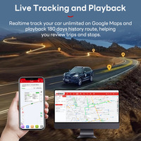 Gestion de flotte Localisateur de véhicule en temps réel Micodus MV750G Précis Anti-brouillage Mini 4G Traqueur GPS de voiture avec coupure de moteur