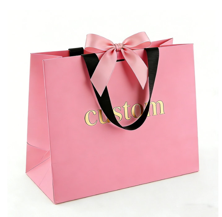 Custom Luxury Gold Foil Matte Embossed