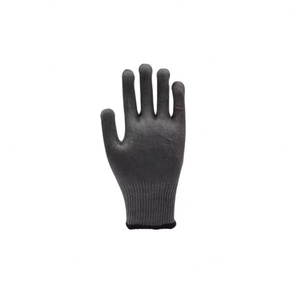 ถุงมือทำงานกันบาด ทนไฟ ทนการฉีกขาด ขายส่ง |   ถุงมือโพลีเอสเตอร์คุณภาพสูง สีดำ ฝ่ามือแบบมีลาย - Product Image 6
