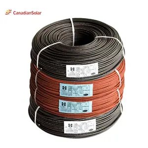 CanadianSolar fabricación profesional de medio voltaje 1000V 4MM Solar PV Cable