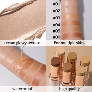 Base de Maquillaje en Barra Blanca Brillante y Cremosa, Cobertura Total, Resistente al Agua, 6 Tonos, Base de Maquillaje Vegana que <span class=keywords><strong>Cubre</strong></span> <span class=keywords><strong>Imperfecciones</strong></span> - Product Image 4