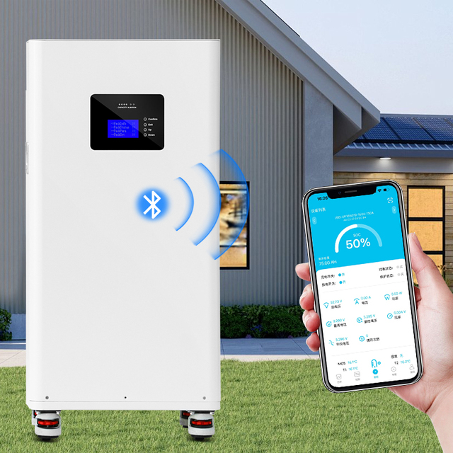10 Years Warranty High Voltage LiFePO4 Stackable Solar Battery 20KWH IP65 Protection Hybrid Grid Solar Energy System