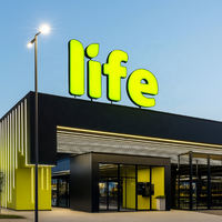 Panneaux LED pour magasins, enseignes commerciales électroniques extérieures, lettres publicitaires lumineuses, enseignes électroniques, affichage LED