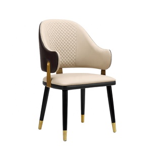 Modern wholesale coffee <b>shop</b> hotel villa restaurant furniture nordic dining chair sofa chair dinning chairs - Product Image 5