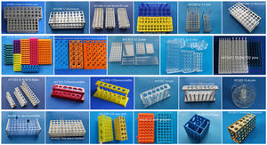 32*0,5 ml + 32*1,5/2,0 ml + 12*10/15ml + 4*50ml Multi-Size 4-Way Centrifuge Tube Rack - Product Image 6