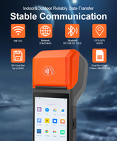 Terminal POS Portátil con Pantalla Táctil y Lector NFC para Pagos Móviles con Android 14, Impresora Térmica de 58 mm, R330 Plus