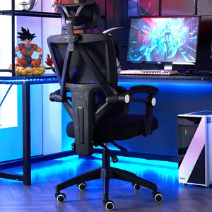 Ev sandalyesi ofis yöneticisi ofis mobilyaları döner sandalyeler yarım fiyat ücretsiz örnek Modern ayarlanabilir kol dayama özelleştirilmiş renk