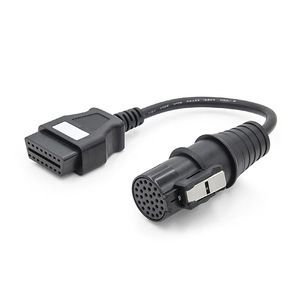 Para IVECO 30-Pin ODB OBD2 Adaptador de cable de diagnóstico a lector de código eléctrico de 16 pines para automóviles y vehículos ABS Metal - Product Image 5