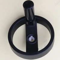 Manivelle de sécurité manuelle pliable en bakélite à double feuille, résistante aux hautes températures, pour tour et fraiseuse ChunXiao