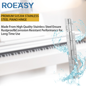 2.5mm Stainless Steel 304 Long <strong>Hinges</strong> for Piano 1.2mm Concealed Continuous Long <strong>Hinge</strong> for Soft Closing Kitchen Cabinet - Product Image 4