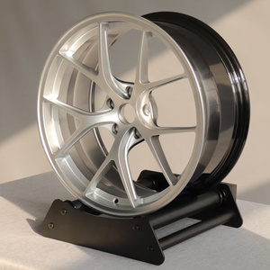 RCSR Nuevas Llantas Grises Pulimentadas de 24 Pulgadas 5x114.3, 5x112, 5x115, 5x127, Llantas Forjadas de 1 Pieza para Mercedes GLE GLS <span class=keywords><strong>Audi</strong></span> Q8 A4 Vskf - Product Image 1
