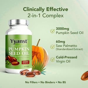 Cápsulas de Saw Palmetto y Semillas de Calabaza de Alta Calidad para Promover el Crecimiento del Cabello y Mejorar la Salud de la Próstata - Product Image 5