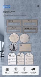 Kiyue ป้ายบัตรประชาชนสำหรับสัตว์เลี้ยงทำจากโลหะเป็น LV02รูปสุนัขที่แกะสลักด้วยเลเซอร์อะนิเมะชื่อสัตว์หมายเลขโทรศัพท์ตามสั่ง - Product Image 6