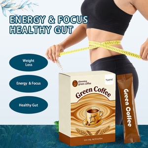 Café Verde Adelgazante OEM/ODM, Control de Energía, Pérdida de Peso Natural, Bolsa Personalizada, Soporte de Marca Privada - Product Image 3